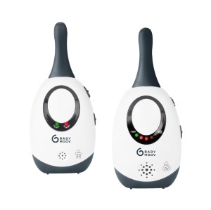 Babyphone analogic Babymoov Simply Care, 300m, 2 adaptoare incluse