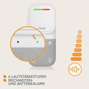 Babyphone audio Lionelo Babyline 2.2 cu noapte, 70m interior, 400m exterior - Img 5