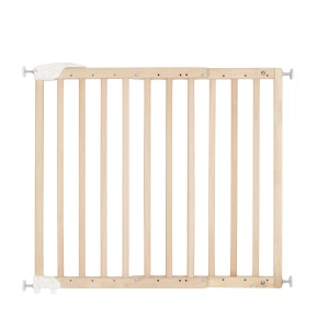 Badabulle Deco Pop, poarta extensibila din lemn pentru bebelusi | Latime de 63 pana la 106 cm | Grile sub presiune sau cu surub pentru usi pentru copii si porti de scari