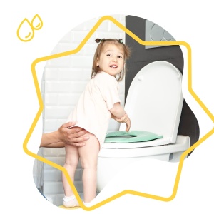 Badabulle Toilettensitz pliabil pentru copii Design ursulet Compact si antialunecare - Img 6