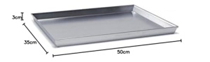 BALLARINI Tava de copt dreptunghiulara, aluminiu, 35 cm - Img 3