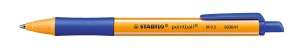 Balpen STABILO pointball, albastru, varf 0.5mm, mecanism clic - Img 2