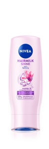 Balsam de par NIVEA Hairmilk Glanz, 200 ml, cu extract de migdale si magnolie - Img 1