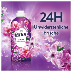 Balsam de rufe Lenor Amethyst Blutentraum, 12 x 38 spalari, cu parfum de flori - Img 2