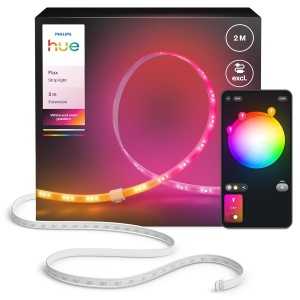 Banda LED Hue Flux 2 metri, culori vibrante, control aplicatie, extensibila