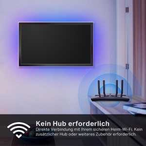 Banda LED Inteligenta TP-Link Tapo L930-5, 5m, Control Vocal, 16 Milioane Culori - Img 6