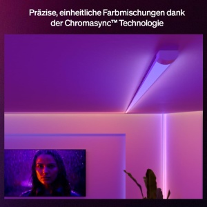 Banda LED Philips Hue OmniGlow 3m, 2700 lm, iluminare flexibila, control prin aplicatie - Img 4