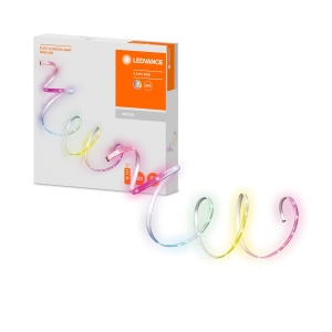 Banda LED RGB LEDVANCE 1m cu USB, autoadeziva, inclusiv telecomanda