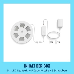 Banda LED WiZ RGBIC - 5 m, 16 milioane culori, control vocal si aplicatie - Img 6