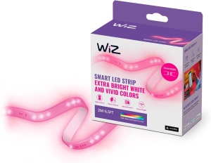 Banda LED WiZ Tunable White si Color 2m, 1600 lm, 16 milioane culori, dimabila