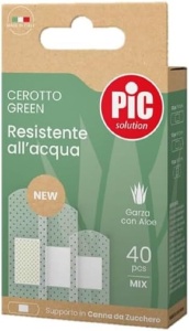 Bandaje cu Aloe Vera Pic Solution, 40 buc, mix dimensiuni, impermeabile, respirabile