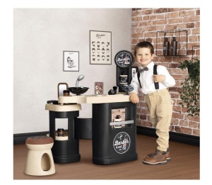 Barbershop pentru copii Smoby - Salon de frizerie cu 19 accesorii - Img 5