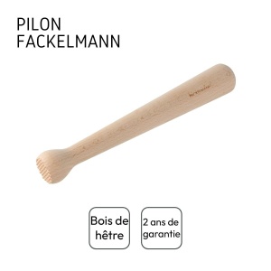 Barstoesel Fackelmann din lemn, 22 cm, pentru cocktailuri, culoare maro - Img 4