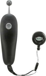 Bastonas de antrenament Trixie cu clicker, extensibil 14-65 cm, pentru caini si pisici