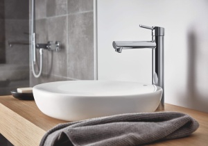 Baterie baie Grohe Concetto 23920001 crom economisire apa montaj usor - Img 8