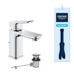 Baterie baie GROHE Dice 1018560000 crom economisire apa montaj usor