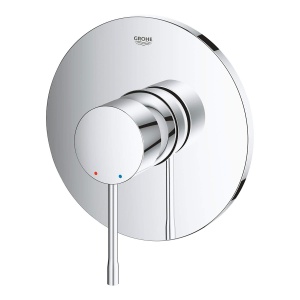 Baterie dus incastrata GROHE Essence 24057001 maner metalic finisaj cromat compatibila cu Rapido SmartBox