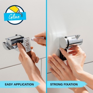 Baterie pentru cada GROHE Start, crom, cu dus si sistem de montare rapida - Img 3