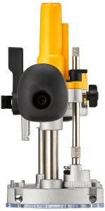 Baza de scufundare DEWALT DNP612 pentru freza compacta, cu manere cauciucate si baza din aluminiu - Img 3