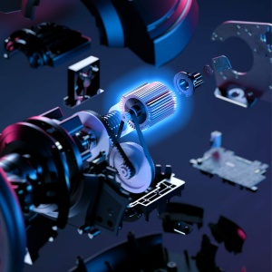 Baza volan Thrustmaster T300 Servo Base Force Feedback PS5PS4PC - Img 5