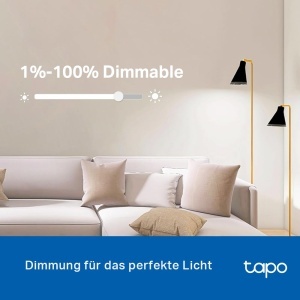 Bec inteligent TP-Link Tapo L520E E27 lumina rece dimmabil control prin aplicatie - Img 4