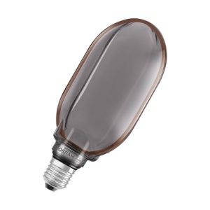 Bec LED decorativ Osram Vintage 1906 Globe 100, 4W, lumina calda, sticla fumurie - Img 4