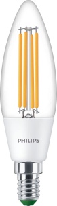 Bec LED Philips Classic E14 40W Lumina Calda Set 2 Bucati