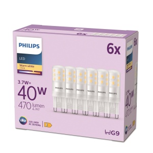 Bec LED Philips G9 40W Lumina Calda 2700K Durata 15000 Ore Tehnologie Avansata