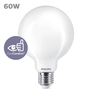 Bec Philips LEDclassic E27, 806 lumeni echivalent cu 60W, alb cald (2.700 Kelvin), mat - Img 5
