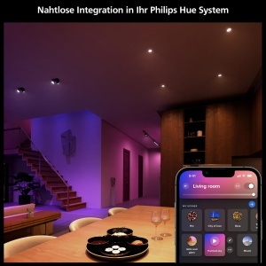 Becuri LED inteligente Philips Hue MR16 White Color Ambiance, 2 buc, lumina reglabila, 16 milioane de culori - Img 5