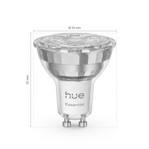 Becuri LED Smart Philips Hue Essential GU10 47W 2200K-6500K Dimabile 4 Bucati - Img 9