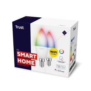 Becuri LED Smart Trust WiFi E14 RGB Control prin Aplicatie Compatibile Alexa si Google Home Set 2 Buc - Img 7