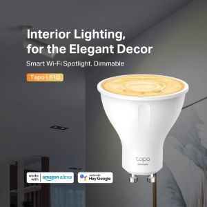 Becuri Smart TP-Link Tapo L610 GU10 4 buc 29W Dimmabile Control prin Aplicatie - Img 2
