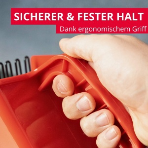 Beerenpflucker Westmark Culegator de fructe de padure, ergonomic, BPA-free, rosu - Img 3