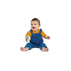 Beiszring din Silikon Bright Starts Soothing Soft Serve, BPA-free, Unisex, 3 luni - Img 2