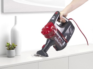 BEPER, Rosu, P202ASP001 Matura electrica 2 in 1, Aspirator, Aspirator, 600 W, Putere de aspirare 15 Kpa, Rezervor 0,8L, Furtun telescopic detasabil, Cablu 6,5 m Verde, ABS, Mare, Plastic, Grande - Img 9