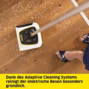 Besen electric KARCHER KB 5, acumulator 30 min, recipient 370 ml, usor - Img 5