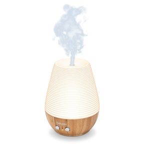 Beurer LA 40 Aroma Diffuser, nebulizator de parfum cu atomizare cu ultrasunete, cu lumina wellness si schimbare de culoare, din lemn, 1 bucata (pachet de 1) - Img 2