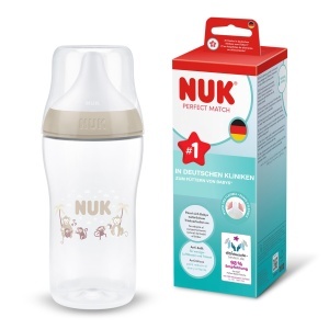 Biberon NUK Perfect Match 260 ml Anti-Colici Control Temperatura Model Maimuta