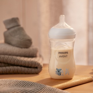 Biberon Philips Avent Natural Response - Biberon, 260 ml, fara BPA, pentru bebelusi de la 1 luna, Koalamotiv (Model SCY903/67) - Img 7