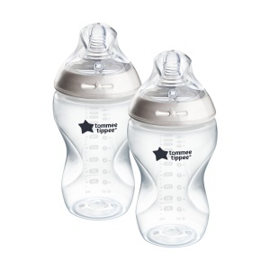 Biberon Tommee Tippee Natural Start Anti-Colici, 340 ml, Set 2 buc, Auto-Sterilizare, BPA Free
