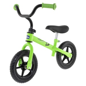 Bicicleta fara pedale Chicco Green Rocket, verde, max. 25 kg, pentru copii 2-5 ani