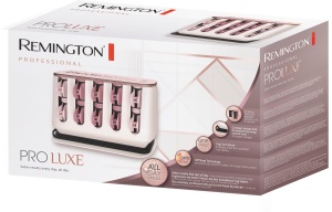 Bigudiuri de par Remington mari - incalzibil electric [20 de bucati in 2 dimensiuni/culori: 8x25mm, 12x32mm] Tehnologie OPTIheat si ionica, flocata cu miez de ceara pentru caldura de lunga durata, PROluxe H9100 - Img 6