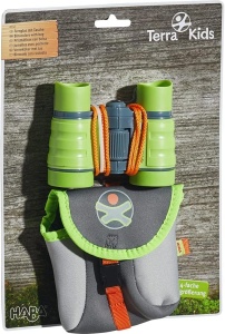 Binoclu pentru copii HABA Terra Kids, 4x marire, set complet cu husa - Img 7