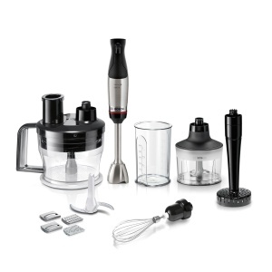 Blender Bosch ErgoMaster MSM6M673, 1000 W, 4 lame din otel inoxidabil, design ergonomic