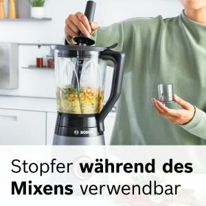 Blender Bosch VitaPower MMB6177S, 1200W, 1.5L, Inox - Img 9