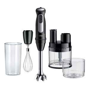 Blender Braun MultiQuick 5 Pro 1000W cu Mini-Cuptor Negru