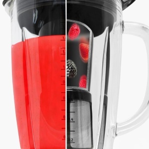 Blender Cecotec Power Black Titanium 2500MAX, 1.8L, 1800W, 6 lame - Img 2