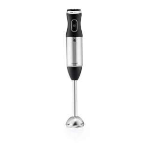 Blender de mana WMF Kult X Edition, bagheta magica 600 W, blender din otel inoxidabil cu setare variabila a vitezei, blender din otel inoxidabil mat