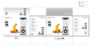 Blender EMERIO BL-126794, 1.75L, 1000W, cu functie de zdrobire gheata - Img 6